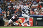 Sep 2, 2025; Houston, Texas, USA; New York Yankees third baseman Ryan McMahon (19) pinch hits for third baseman Jose Caballero (not pictured) during the fourth inning against the Houston Astros at Daikin Park. Mandatory Credit: Troy Taormina-Imagn Images