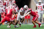 Ohio State Buckeyes running back Bo Jackson (25) runs the ball against the Wisconsin Badgers in the second half at Camp Randall Stadium on Saturday, Oct. 18, 2025 in Madison, Wisconsin.