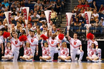 Mar 23, 2008; Tampa, FL, USA; Cheerleaders for the Western Kentucky Hilltoppers perform against the San Diego Toreros in the second half during the second round of the 2008 NCAA Division I Mens Basketball Championship at the St. Pete Times Forum. Western Kentucky beat San Diego 72 - 63.  Mandatory Credit: Kim Klement-Imagn Images