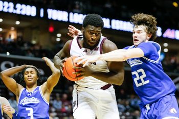 The Missouri State Bears took on the UT Arlington Mavericks at Great Southern Bank Arena on Tuesday, Nov. 19, 2024.
