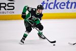 Dec 13, 2025; Dallas, Texas, USA; Dallas Stars right wing Mikko Rantanen (96) skates against the Florida Panthers during the game at the American Airlines Center. Mandatory Credit: Jerome Miron-Imagn Images