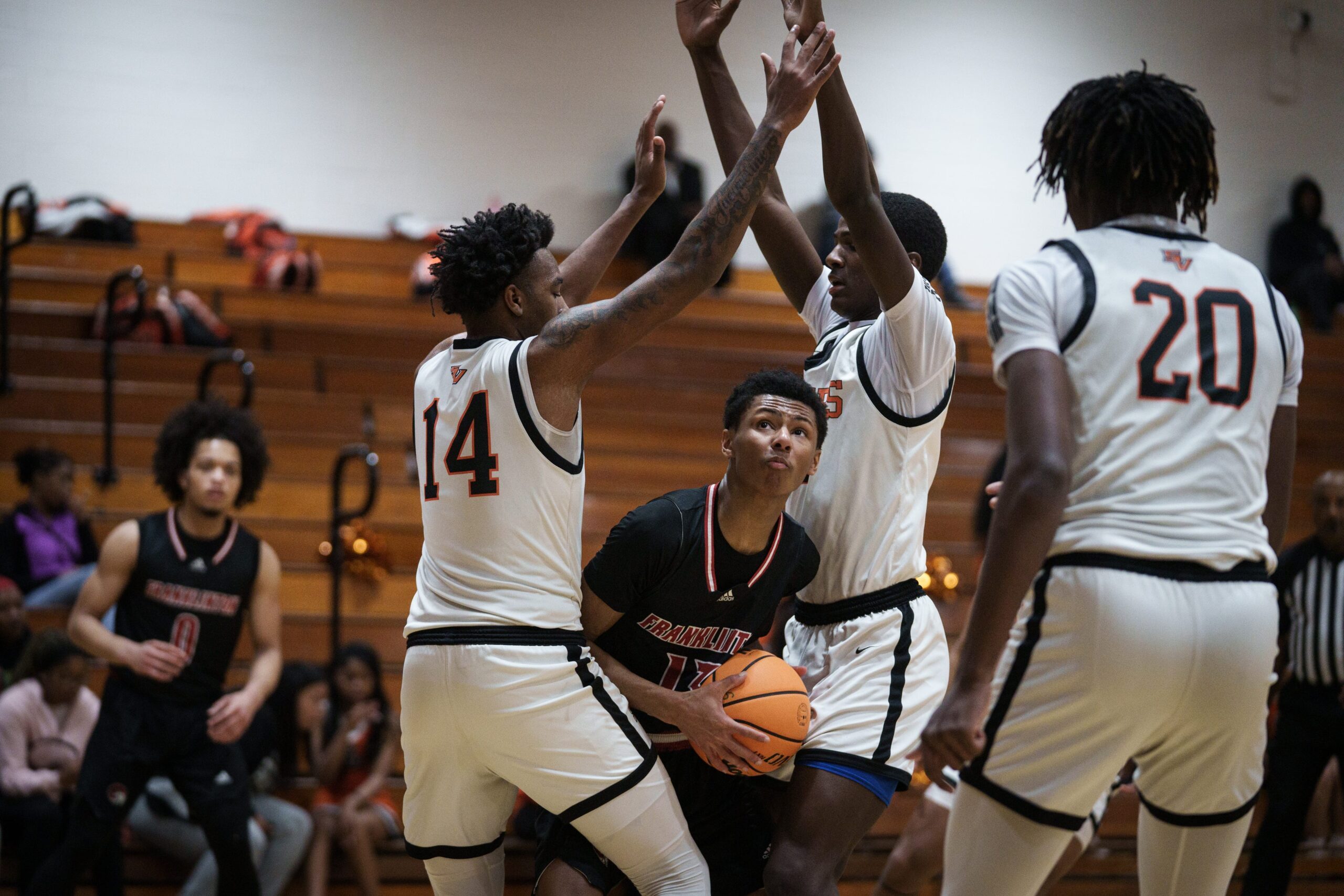 Franklinton at South View boys' basketball in round 1 of NCHSAA Playoffs on Tuesday, Feb. 24, 2026.