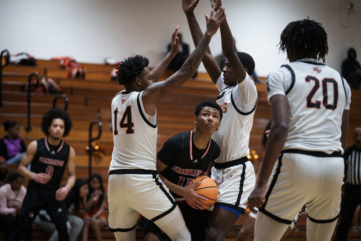 Franklinton at South View boys' basketball in round 1 of NCHSAA Playoffs on Tuesday, Feb. 24, 2026.