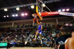 Mar 31, 2022; New Orleans, LA, USA; Grand Canyon University Antelopes Guard Sean Miller-Moore (0) dunks the ball at Convocation Center. Mandatory Credit: Andrew Wevers-Imagn Images