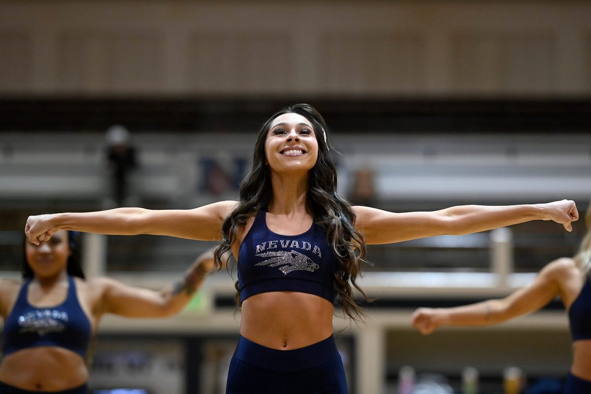 Images from the 2024-25 University of Nevada, Reno cheerleading tryouts at the Virginia Street Gym on Saturday April 27, 2024.