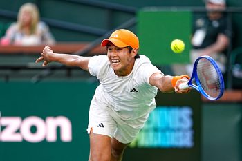 Learner Tien defeated Alejandro Davidovich Fokina 4-6, 6-1, 7-6 in a BNP Paribas Open fourth-round match in Indian Wells, Calif., on Tuesday, March 10, 2026.