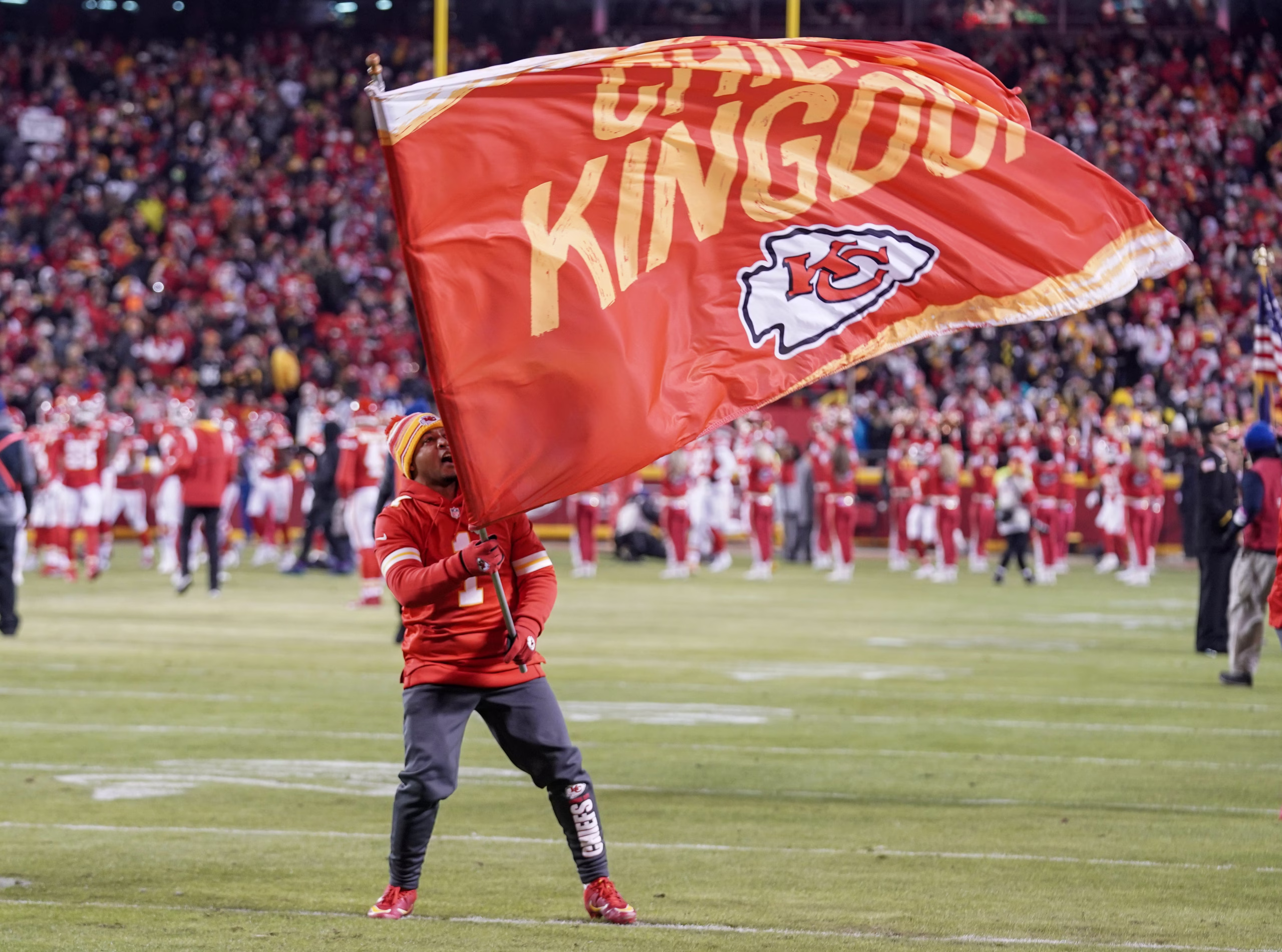 Flag, Boy, Child